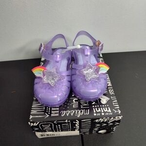 NWT Mini Melissa Possession II Mary Jane Jelly Flats size 7 toddler